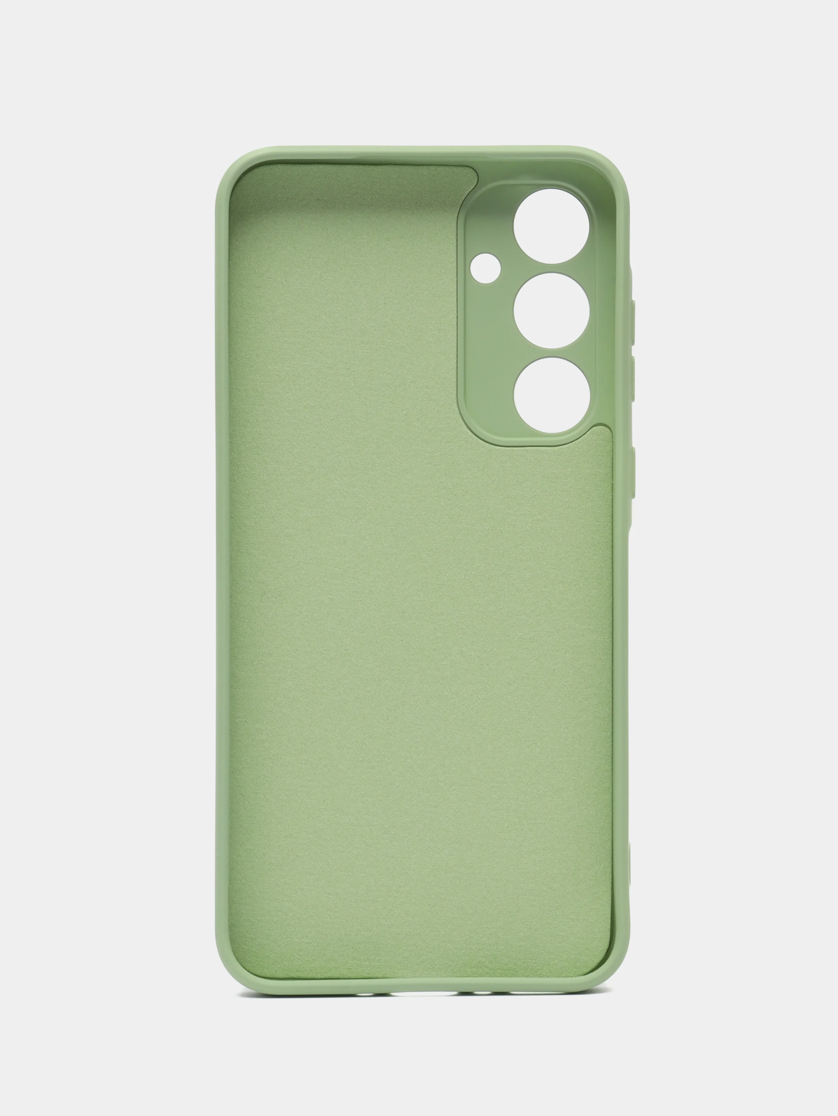 Чехол-накладка Krutoff Silicone Case для Samsung Galaxy A35 5G (A356) зелёный