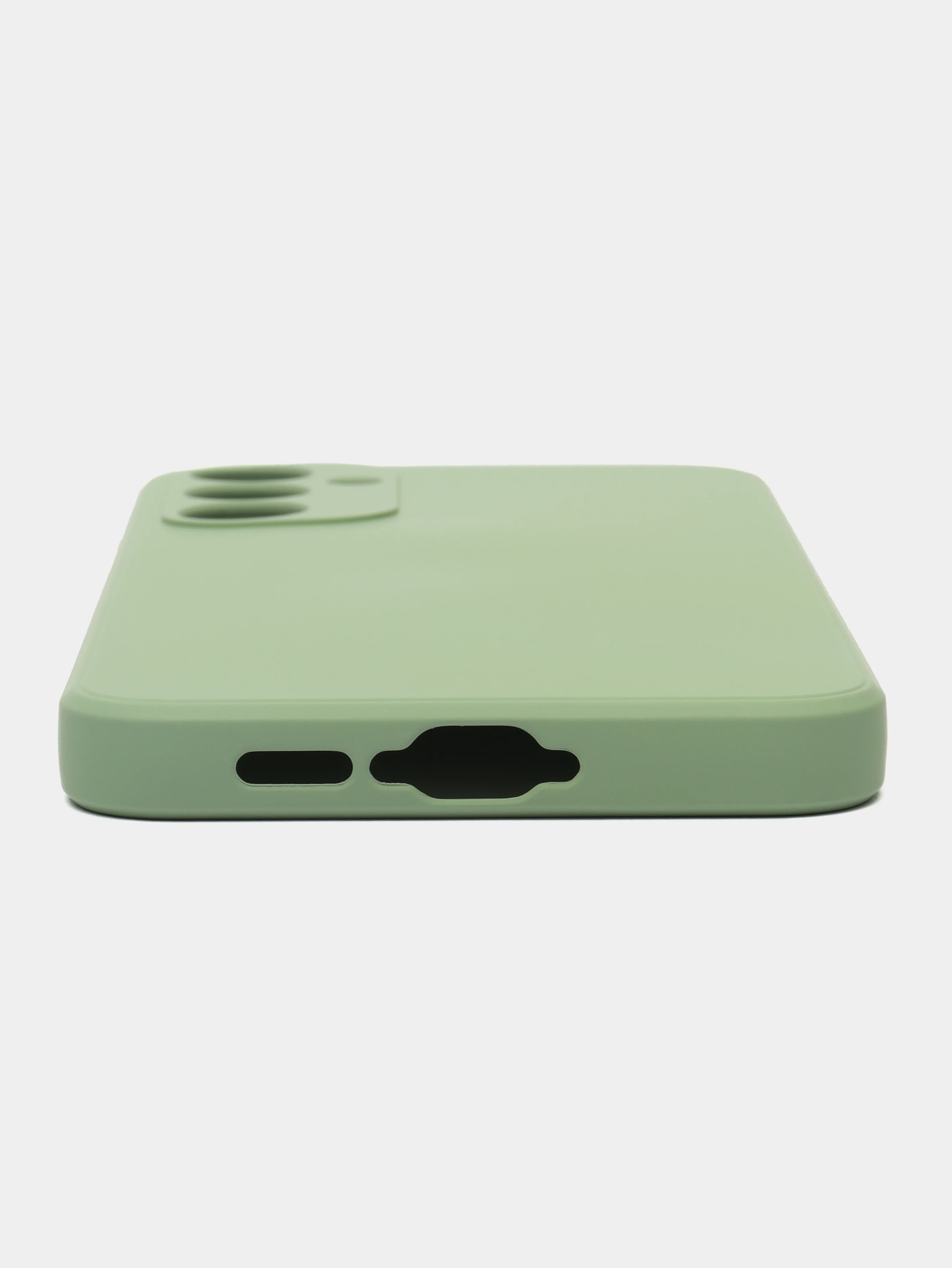 Чехол-накладка Krutoff Silicone Case для Samsung Galaxy A55 5G (A556) зелёный