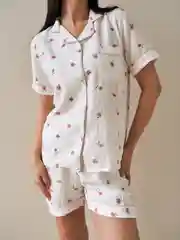Разноцветный женская пижама с шортами