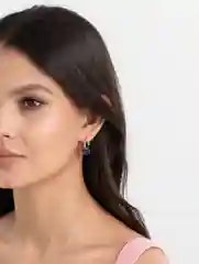 Аметистовый серьги женские