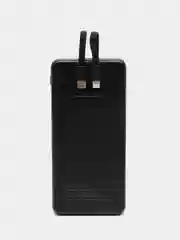 Белый power bank, внешний аккумулятор с быстрой зарядкой