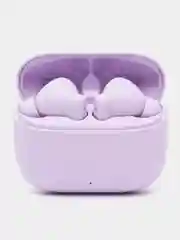 Сиреневый наушники беспроводные Hoco EQ2, bluetooth, вакуумные