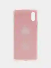 Чехол с принтом Ананс с блестками для Xiaomi Redmi 9A / Honor 9S / Samsung A11/ A01 / M31