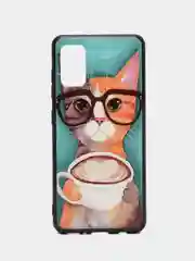 Чехол с принтом " Кот" для Samsung A21s / A41