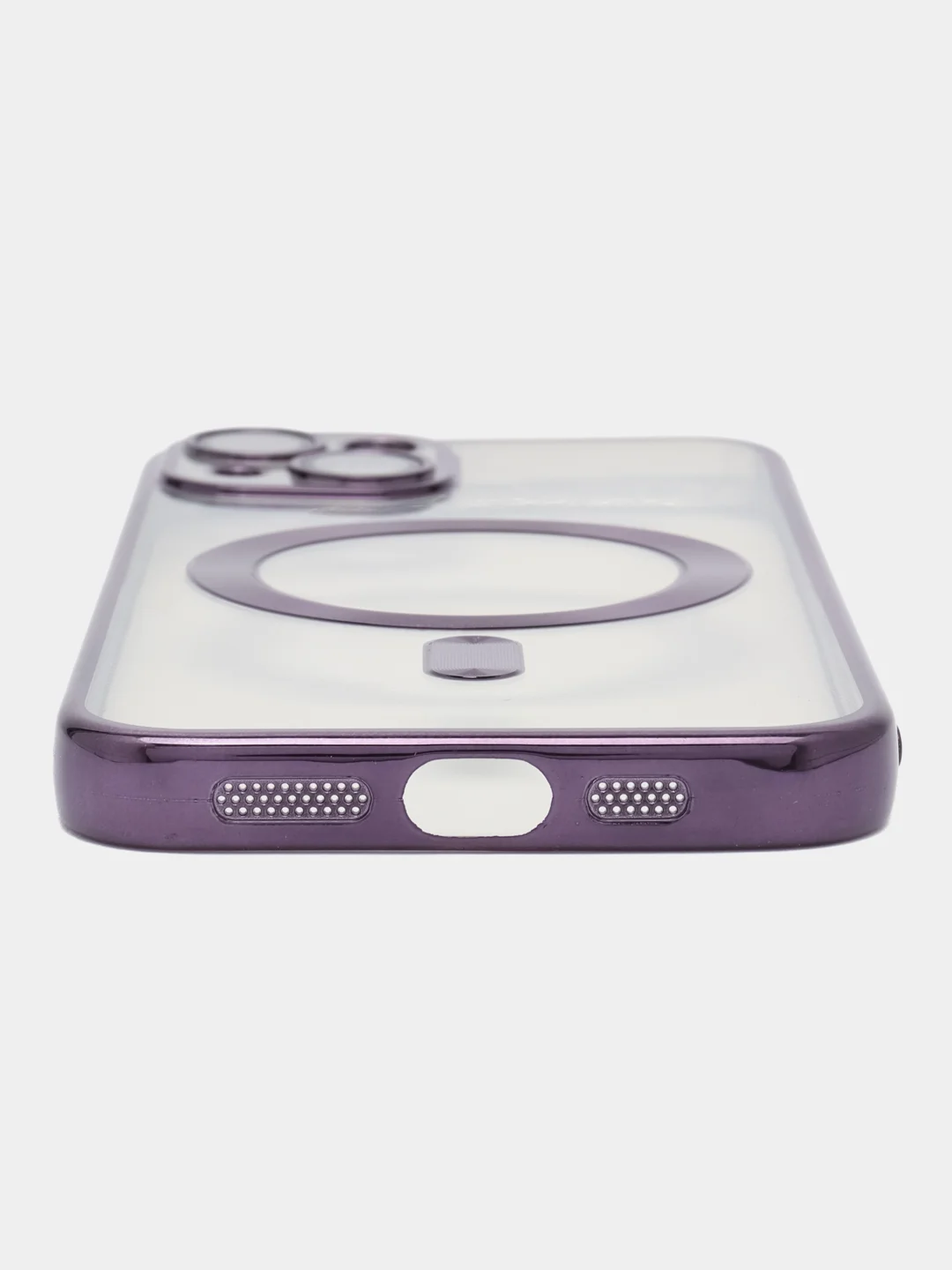 Аметистовый чехол для iPhone (Айфон) 7,8,SE 2020, 11, 12,13, 14,15 Pro,Max,mini,максейф