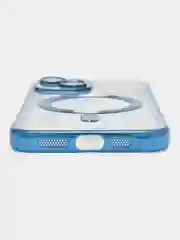 Индиго чехол для iPhone (Айфон) 7,8,SE 2020, 11, 12,13, 14,15 Pro,Max,mini,максейф