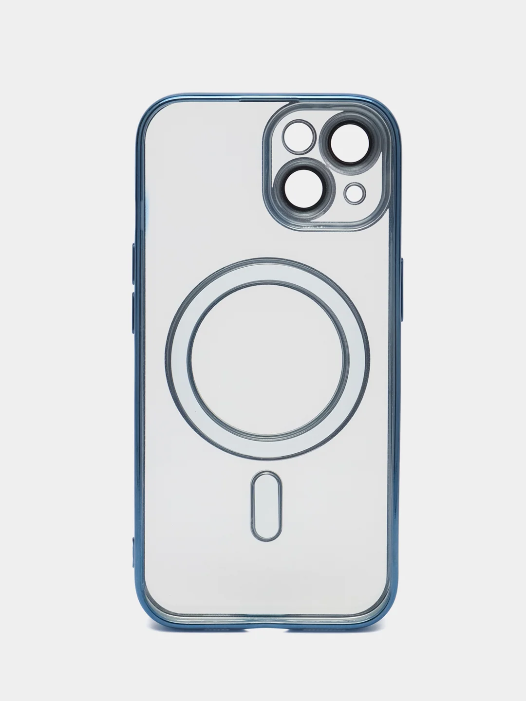 Индиго чехол для iPhone (Айфон) 7,8,SE 2020, 11, 12,13, 14,15 Pro,Max,mini,максейф