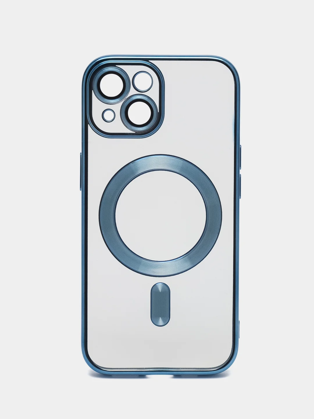 Индиго чехол для iPhone (Айфон) 7,8,SE 2020, 11, 12,13, 14,15 Pro,Max,mini,максейф