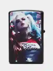 Коралловый меланж зажигалка классическая, бензиновая