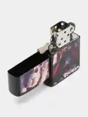 Кораллово-розовый зажигалка классическая, бензиновая