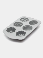 Форма силиконовая цветочки, 6 ячеек, 29*17,5*3,5 см BASIC Marmiton