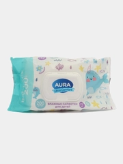Влажные салфетки для детей 200 шт. AURA Ultra Comfort