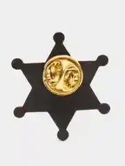 Хаки металлический значок, брошь, пин, pin шерифа на рюкзак, одежду, сумку, пиджак
