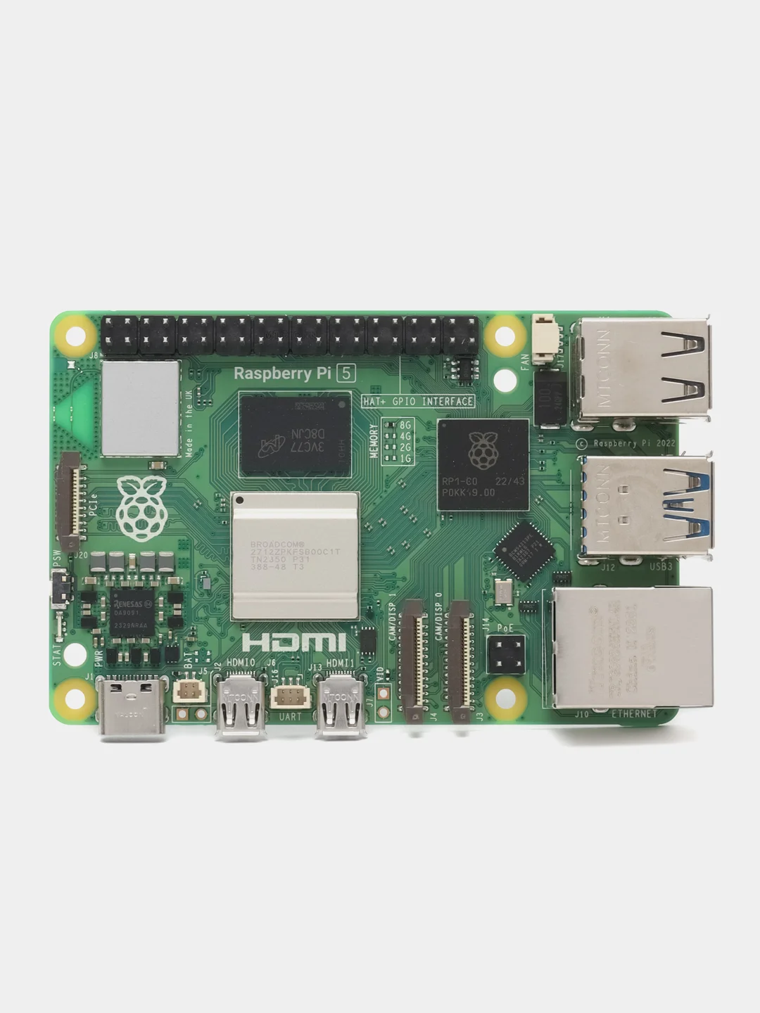 Одноплатный компьютер Raspberry Pi 5 8GB