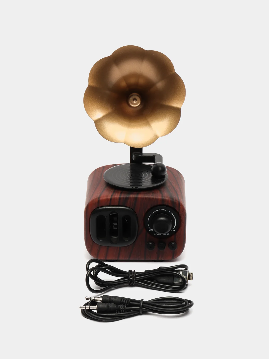 Колонка беспроводная Bluetooth Music Apollo B7 "Граммофон"