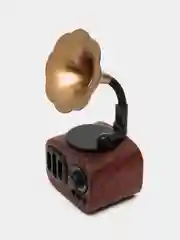 Колонка беспроводная Bluetooth Music Apollo B7 "Граммофон"