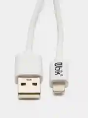 Белый кабель Ubik USB - Lightning (UL04)