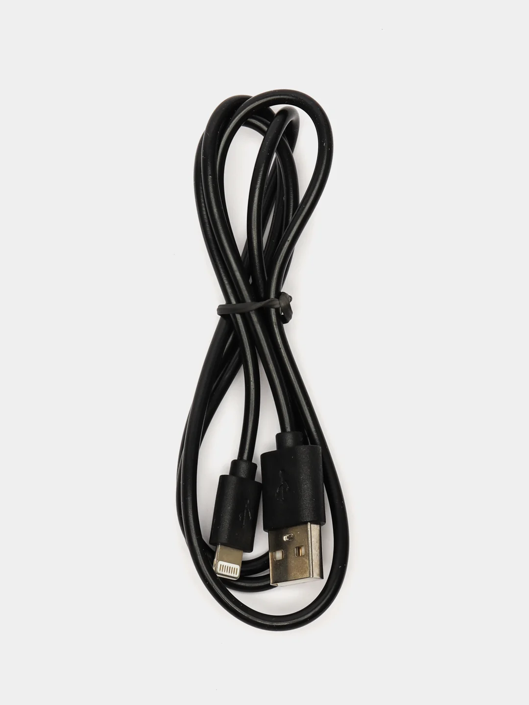 Черный кабель Ubik USB - Lightning (UL04)