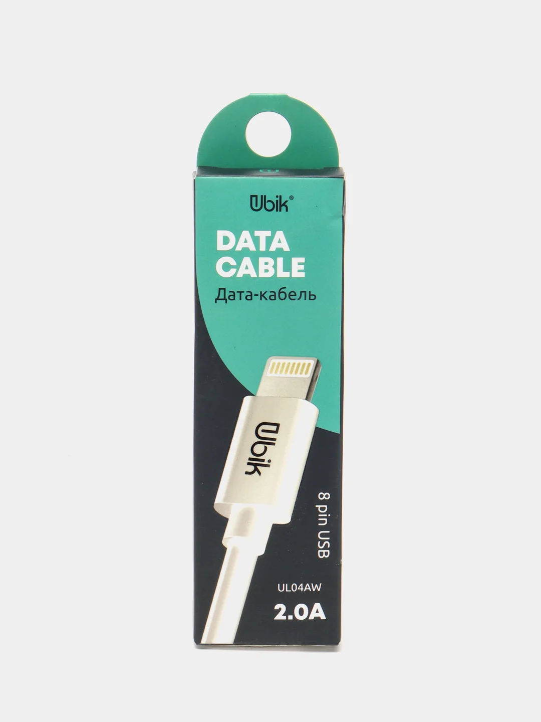 Белый кабель Ubik USB - Lightning (UL04)
