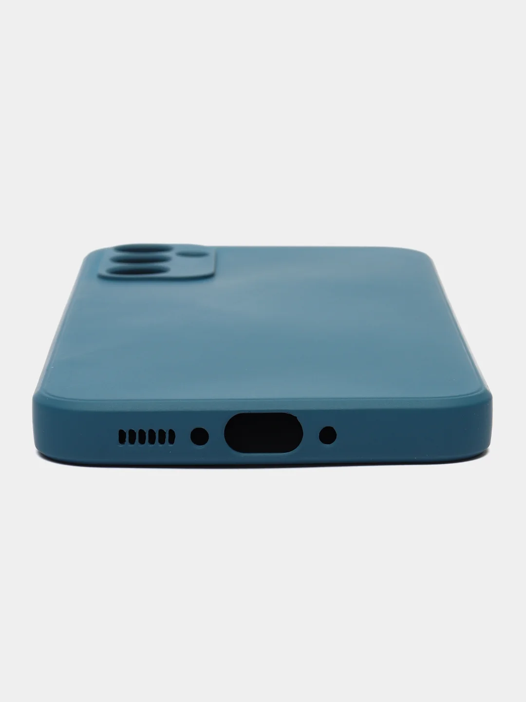 Чехол-накладка Krutoff Silicone Case для Samsung Galaxy A34 5G (A346) синий
