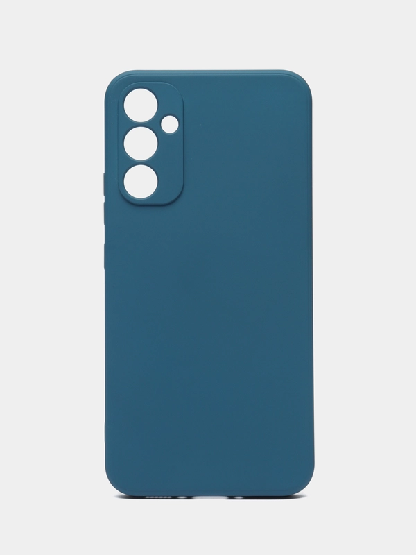 Чехол-накладка Krutoff Silicone Case для Samsung Galaxy A34 5G (A346) синий