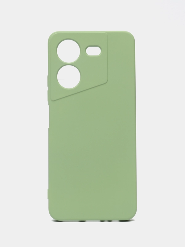 Чехол-накладка Krutoff Silicone Case для TECNO Pova 5 зелёный