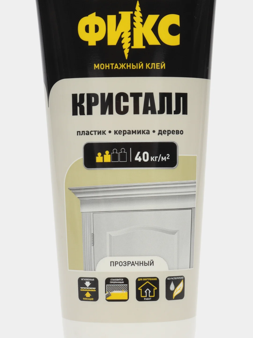 Монтажный клей FIX  Кристалл Жидкие гвозди 185 гр