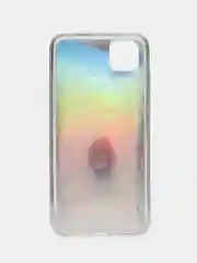 Бирюзовый чехол с принотом для Honor 9S / Xiaomi redmi 9 / Y5 2019
