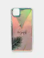 Бирюзовый чехол с принотом для Honor 9S / Xiaomi redmi 9 / Y5 2019