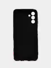 Розовый чехол с принтом для Samsung A13 5G