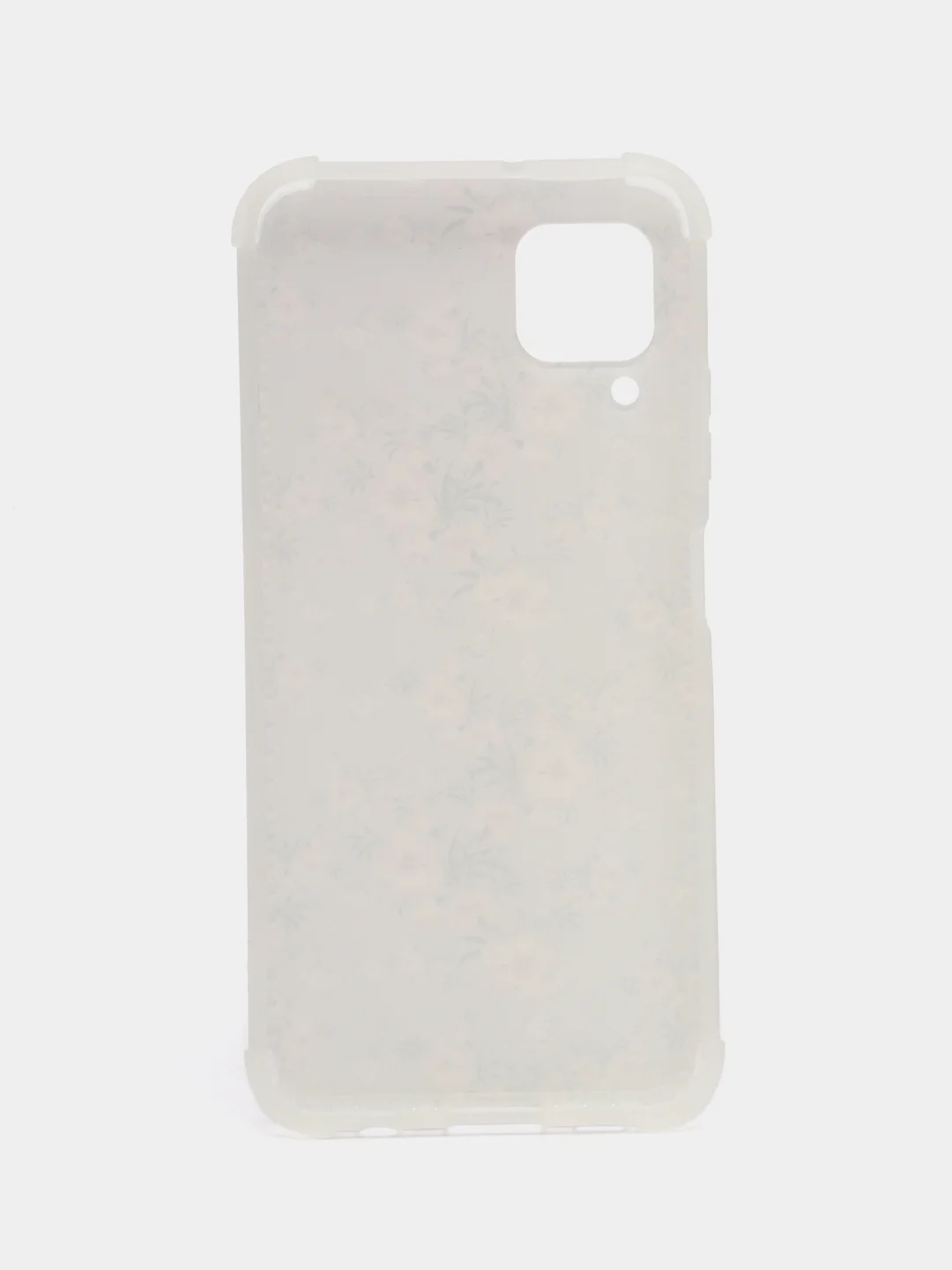 Лавандовый чехол с принтом для Huawei P40 Lite