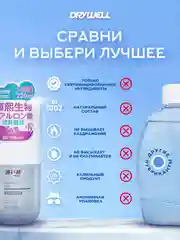 DRYWELL 220 мл Смазка лубрикант на водной основе с гиалуроновой кислотой