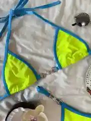 Розовый купальник женский, раздельный