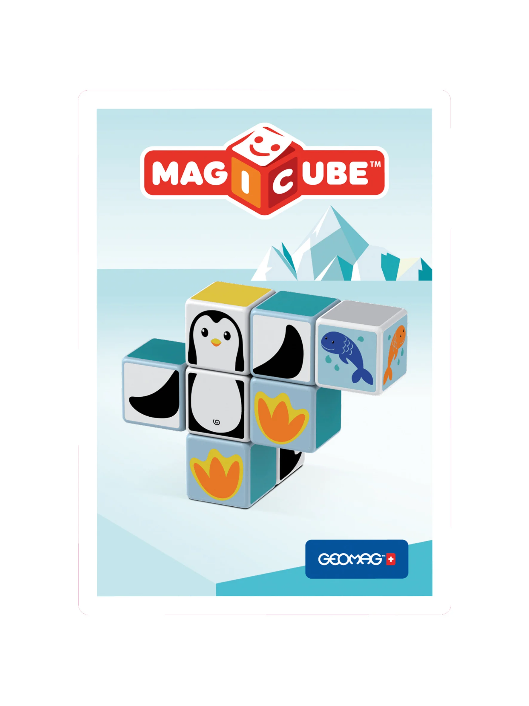 Конструктор магнитный MagiCube Полярные друзья 134