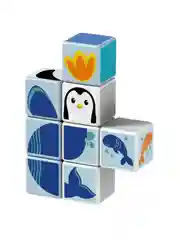 Конструктор магнитный MagiCube Полярные друзья 134
