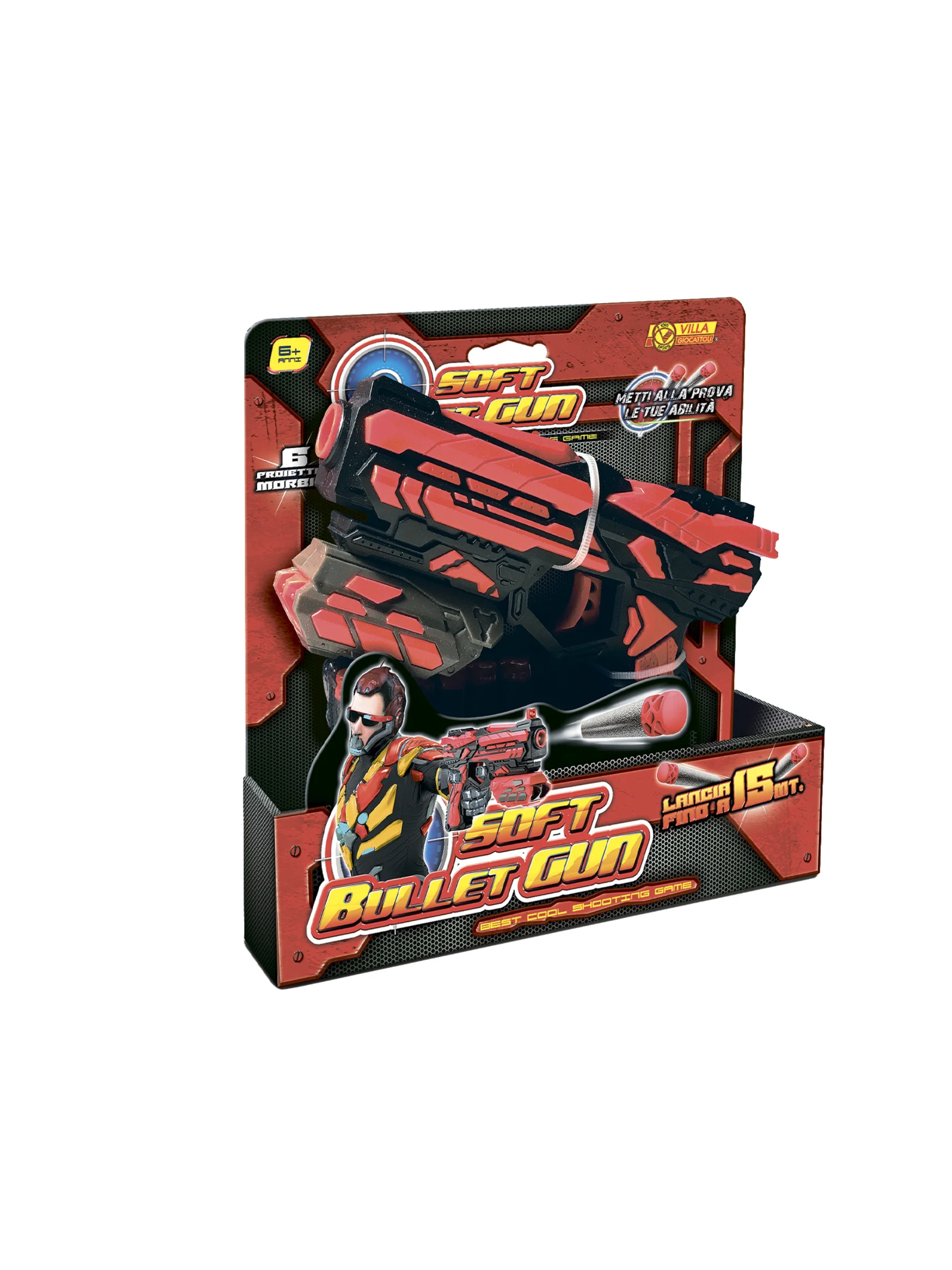 Пистолет с мягкими пулями SOFT BULLET GUN 9910