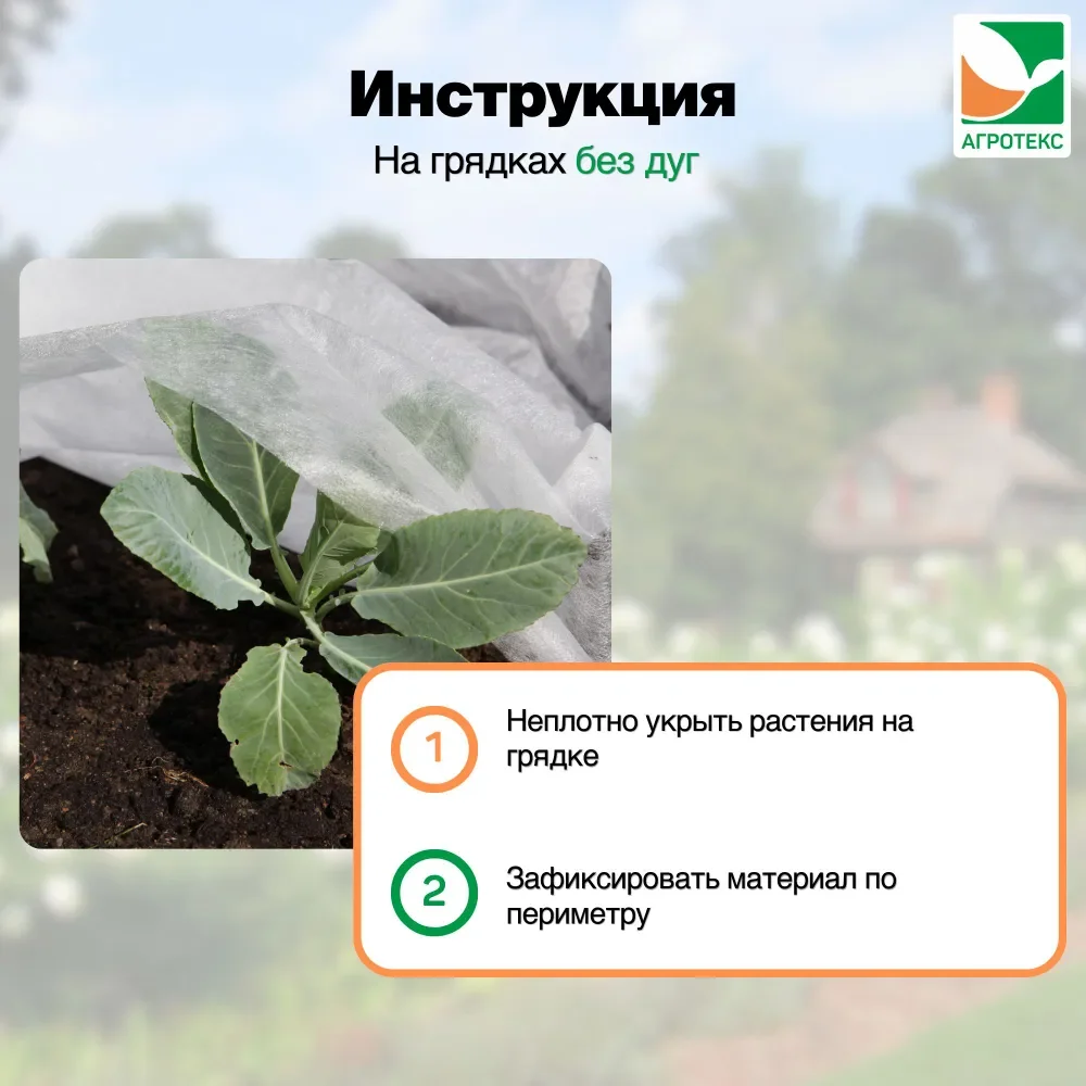 Укрывной материал Агротекс 30 1,6х20м свернутый рулон в 0,8м