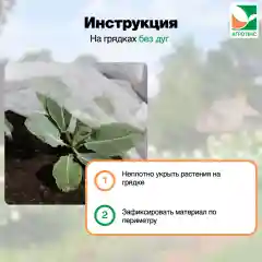 Укрывной материал Агротекс 30 1,6х20м свернутый рулон в 0,8м