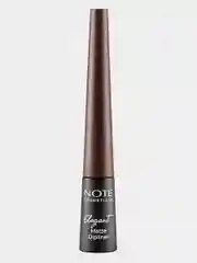 Коричневый цветная водостойкая матовая подводка для глаз NOTE Cosmetique elegant matte