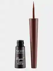 Зеленый цветная водостойкая матовая подводка для глаз NOTE Cosmetique elegant matte