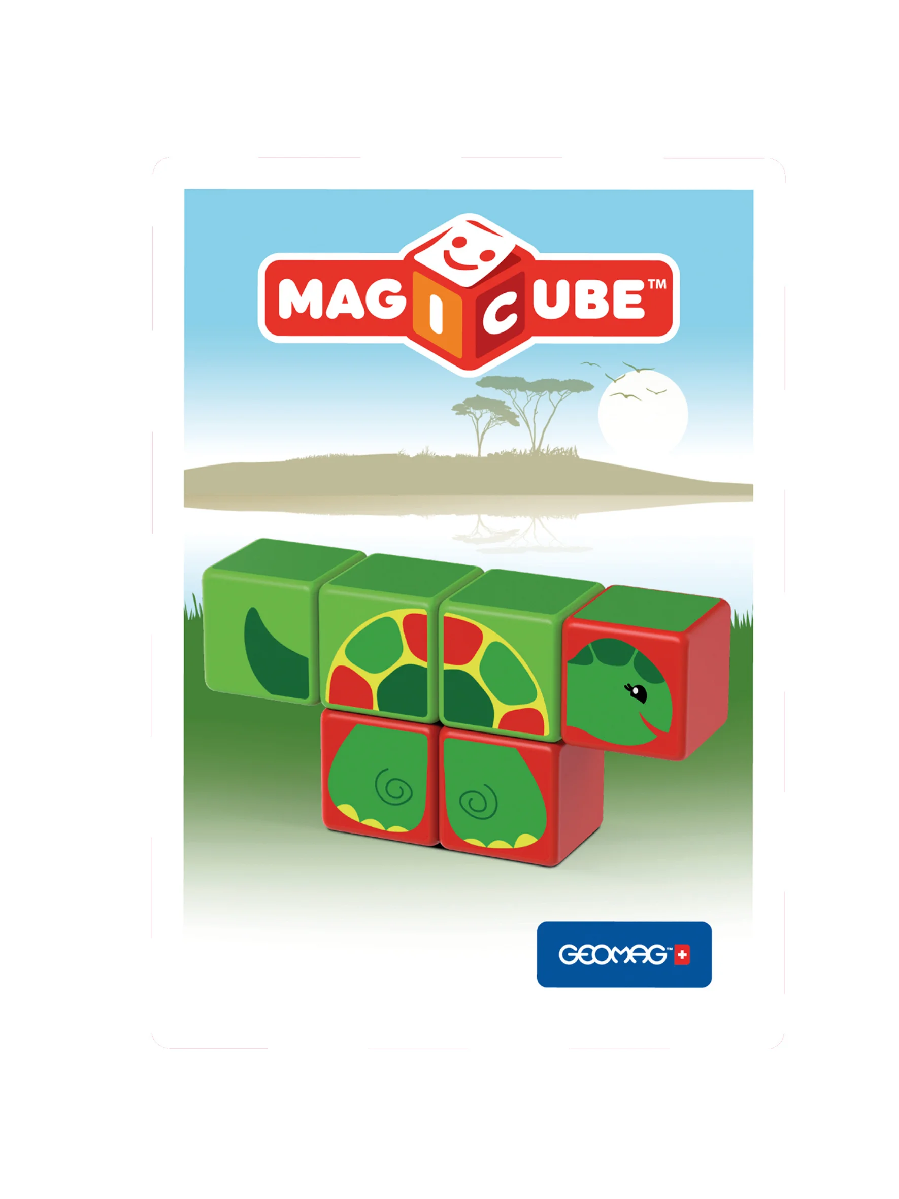 Конструктор магнитный MagiCube Водоплавающие 133