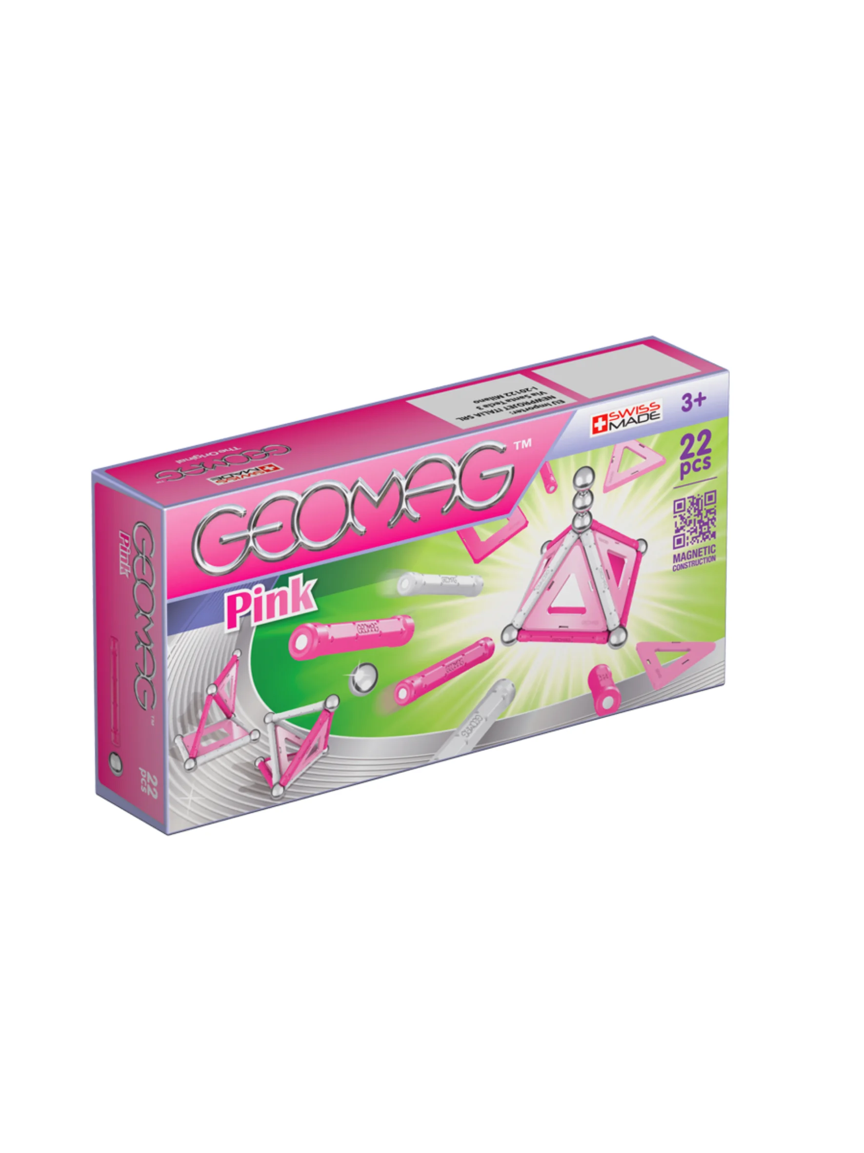 Магнитный конструктор Pink 22 дет. 340