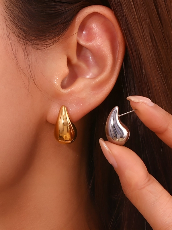 Серьги капли женские
