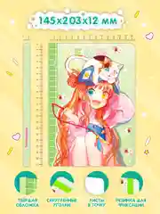 Алый блокнот в точку 72 листа А5 Аниме. Точкабук "Anime Pets", бумага 100 гр/м2. Проф-Пресс