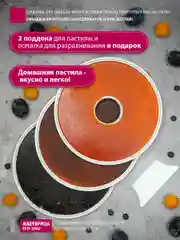 Сушилка для овощей и фруктов Мастерица EFD-5002, 6 поддонов+3 поддона д. пастилы в подарок
