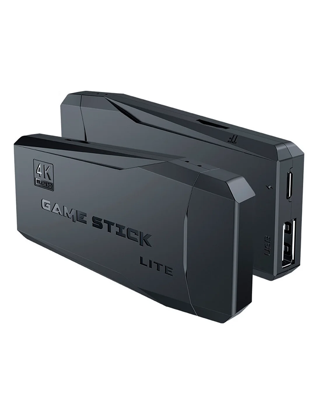Черный игровая приставка Game Stick Lite, 20000 ретро игр 64 Гб