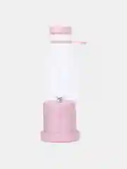 Розовый беспроводной портативный блендер для смузи, бутылка блендер