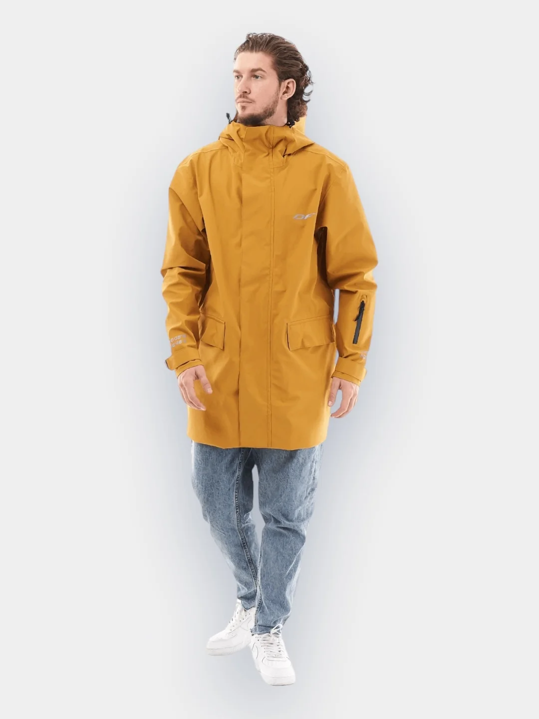 Желтый дождевик городской Dragonfly Raincoat 2.0