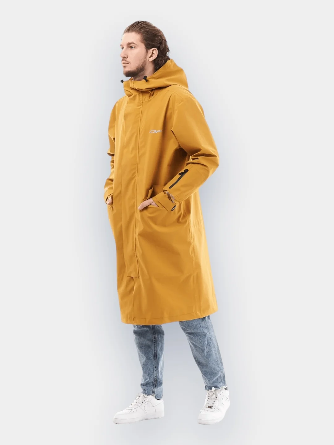 Желтый дождевик городской Dragonfly Raincoat 2.0