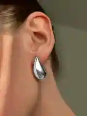 Серьги женские Капли объемные, серьги олд мани